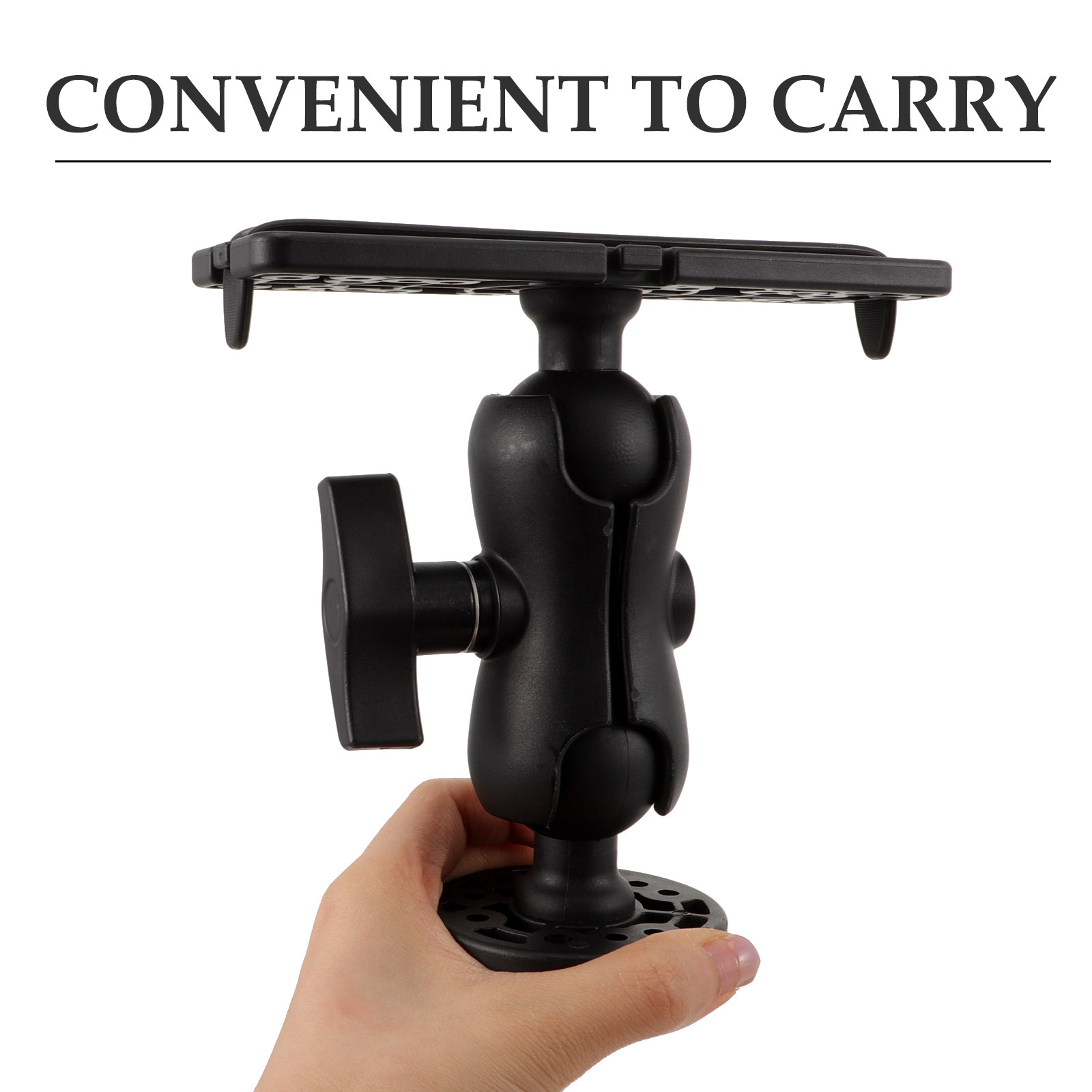 Fishing Boat Depth Finder - Premium Fish Finder Mount Bracket for