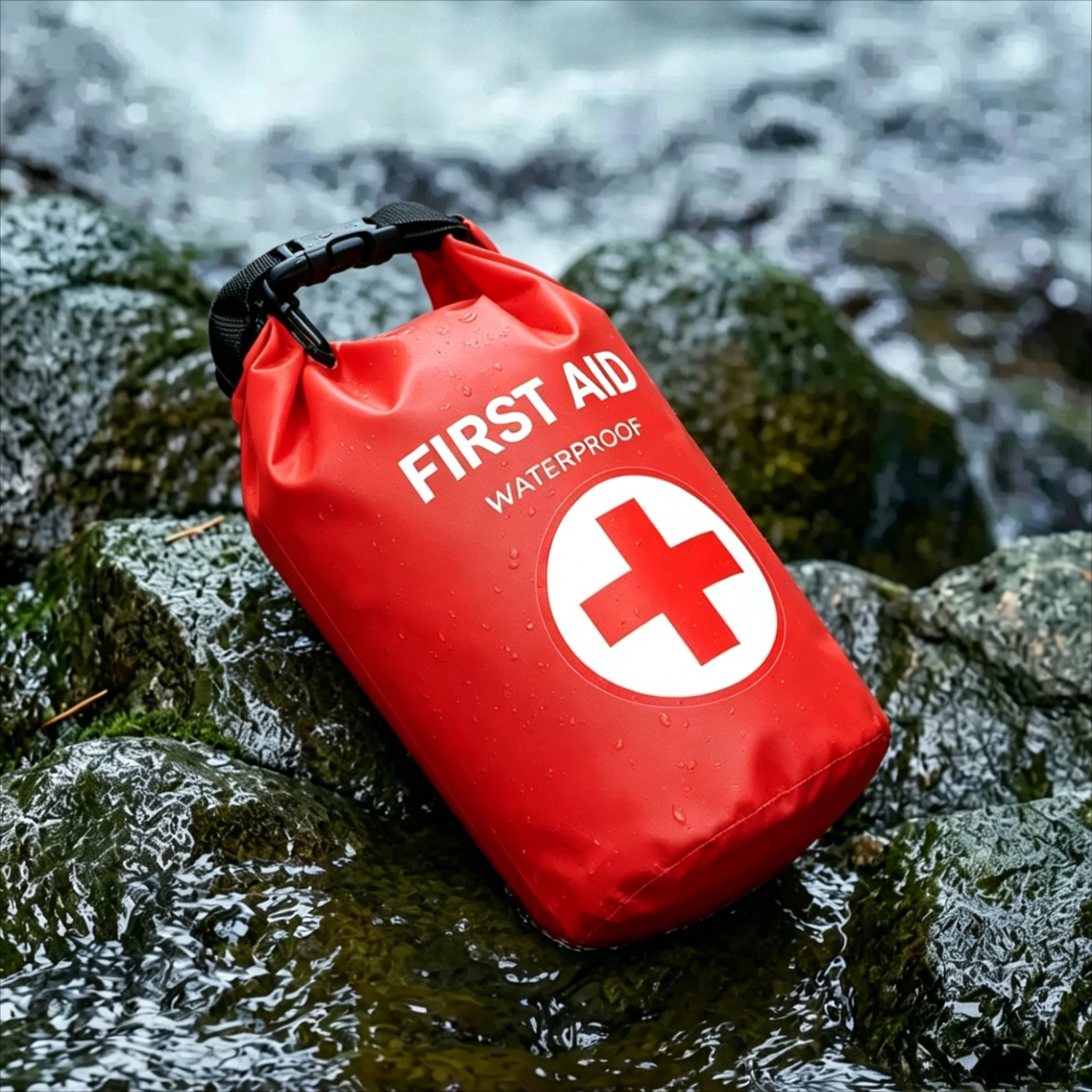Fishing Boat Oar - 2L Waterproof First Aid Bag Roll