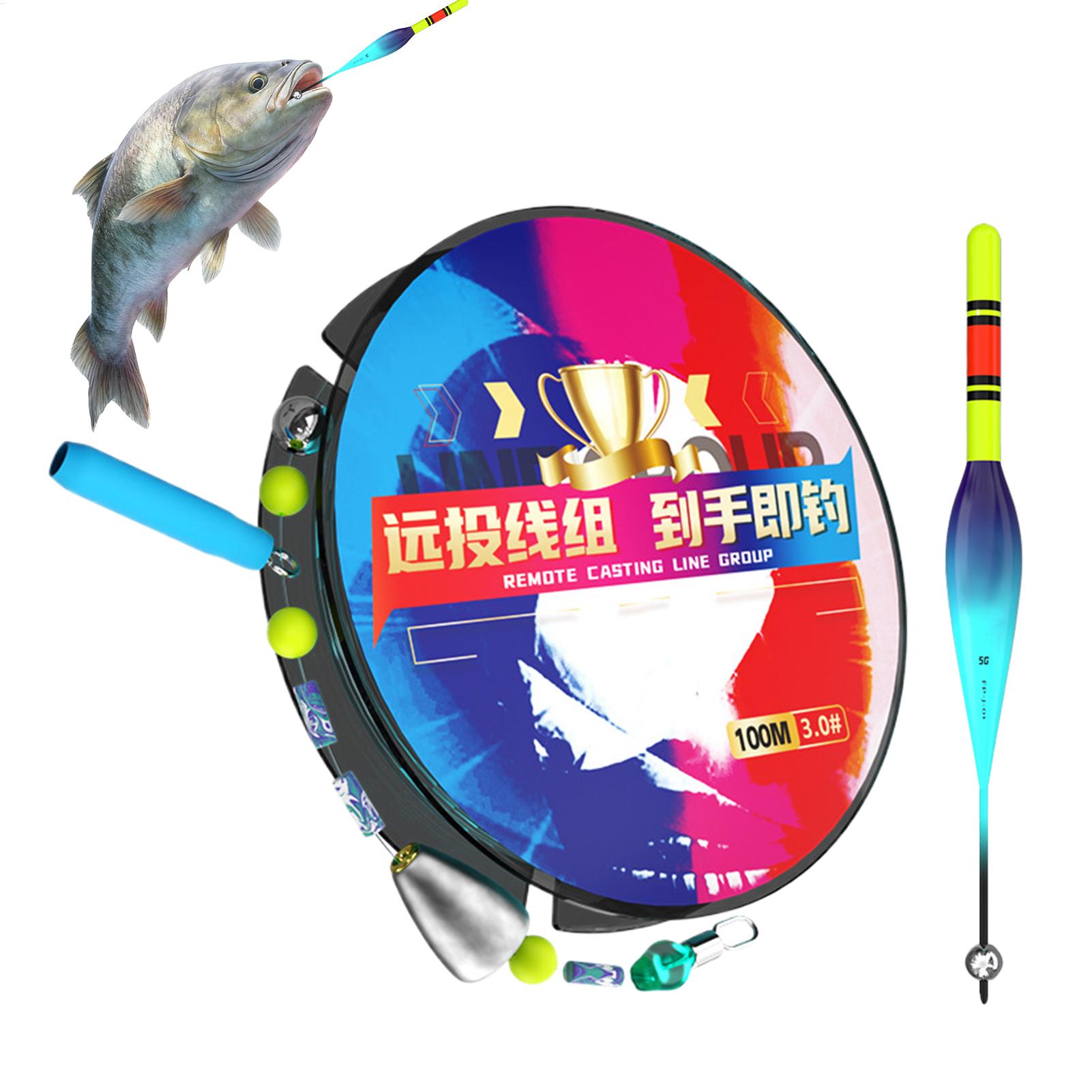 Fishing Boat Oar - Fishing Bobbers Automatic Line Rig Kit