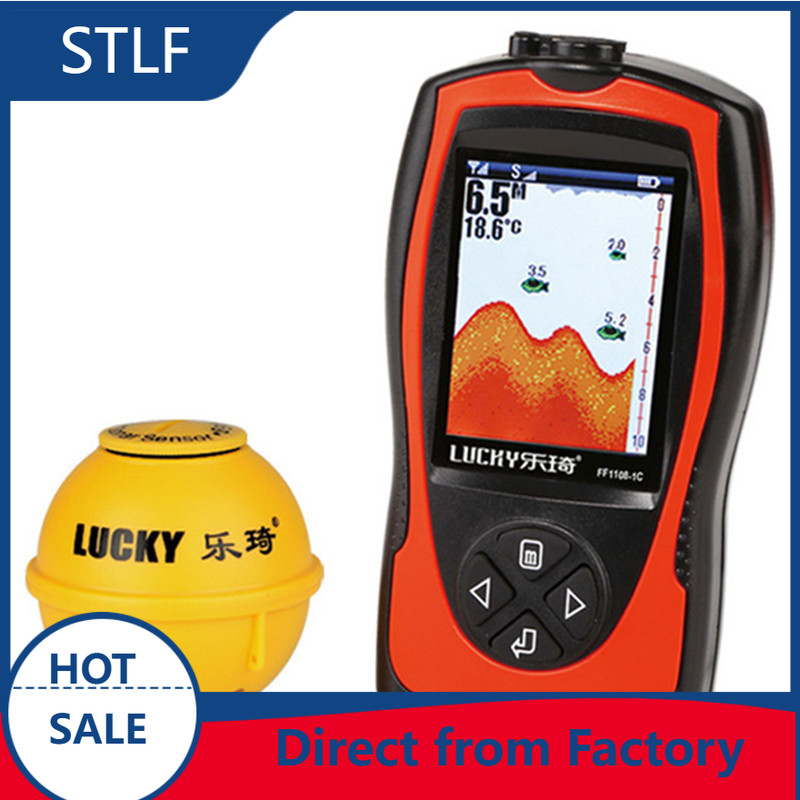Wireless Sonar Sensor  Handhel - Fishing Boat Depth Finder ulasan dan harga
