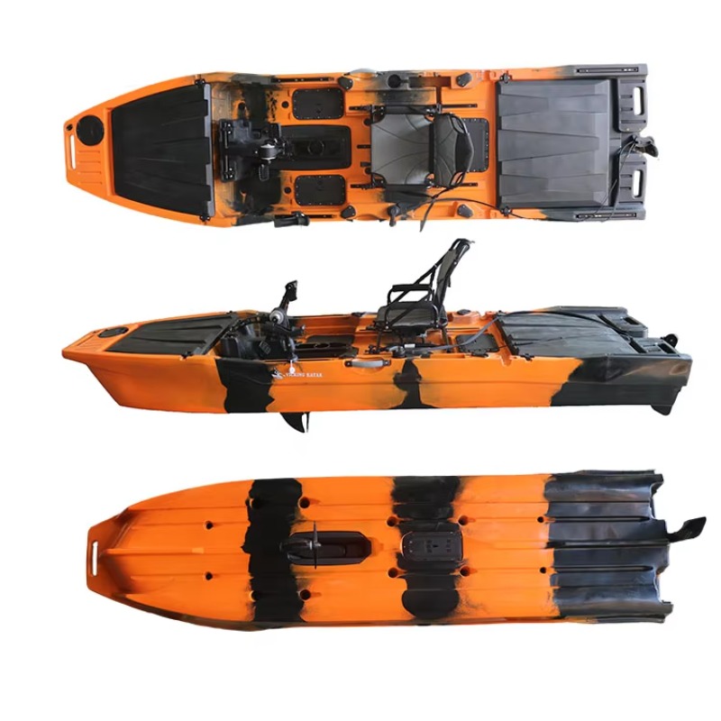 Vicking 12.6FT Single Kayak Pe - Fishing Boat Trolling Motor ulasan dan harga