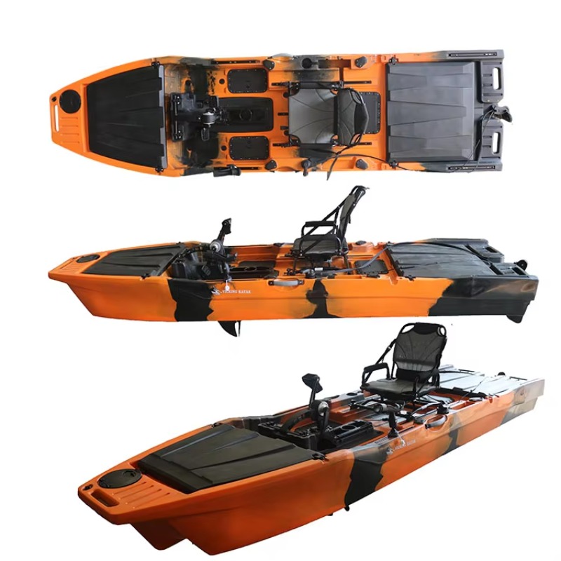 Vicking 12.6FT Single Kayak Pe - Fishing Boat Trolling Motor ulasan dan harga