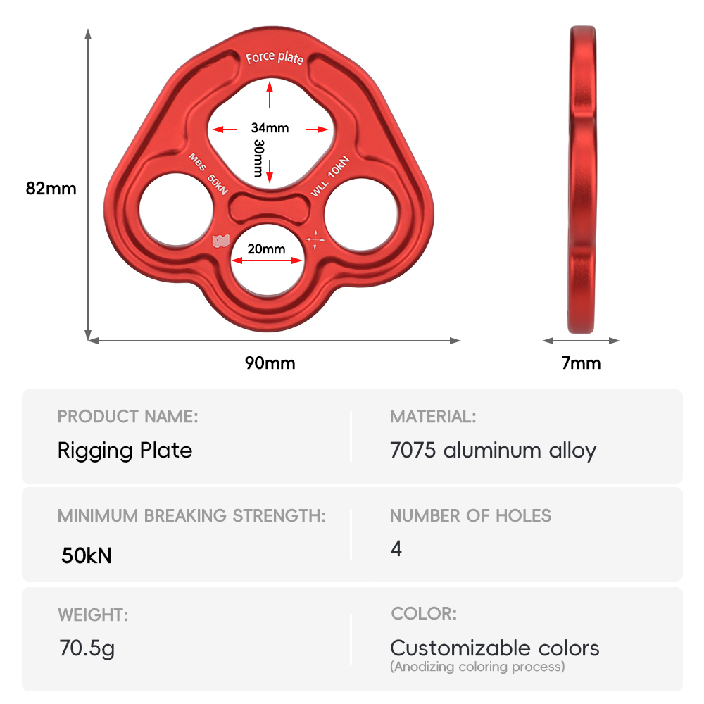 50KN Yoga Force Plate Rigging  - Fishing Boat Aluminum ulasan dan harga