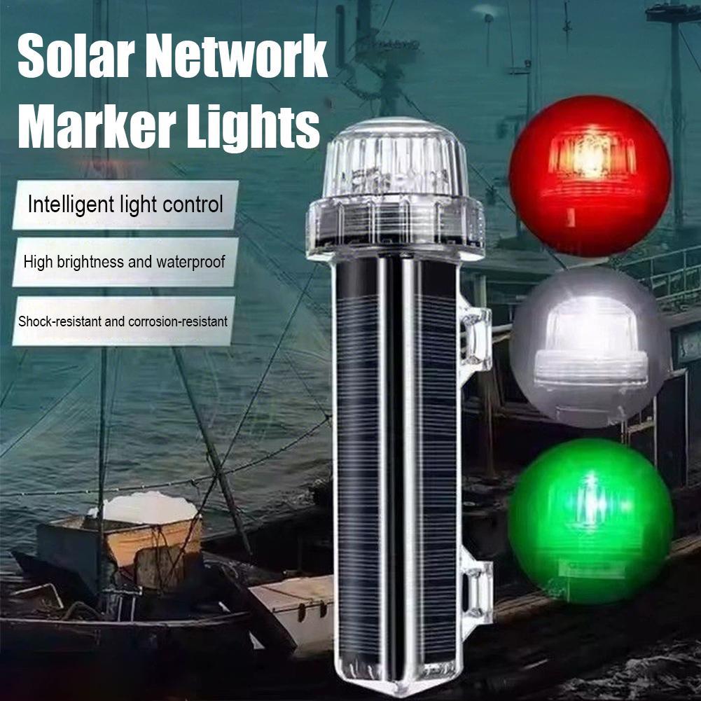 Solar Ocean Signal Light Navig - Fishing Boat Oar ulasan dan harga